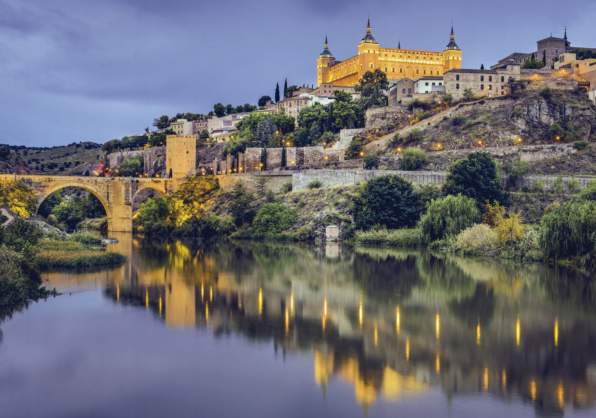 Puzzle Educa Toledo, 1000 Teile. 