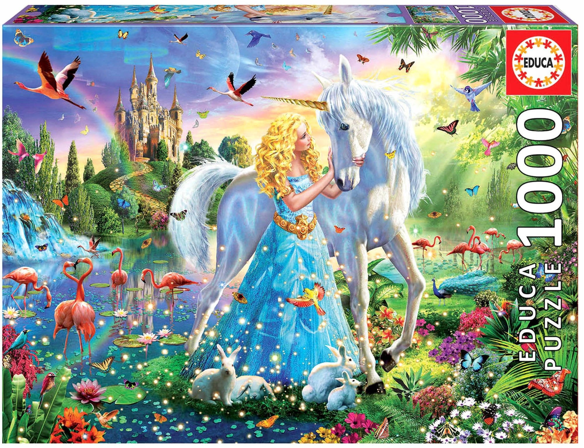 Dėlionė The Princess And The Unicorn, 1000 detalių