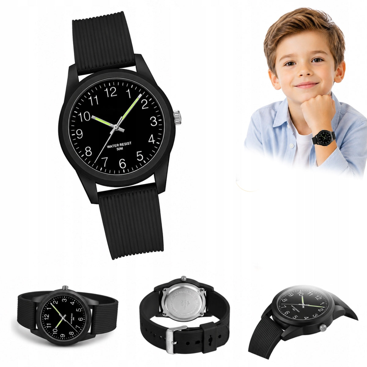 Educational watch for Boys and Girls. For learning hours - Classic