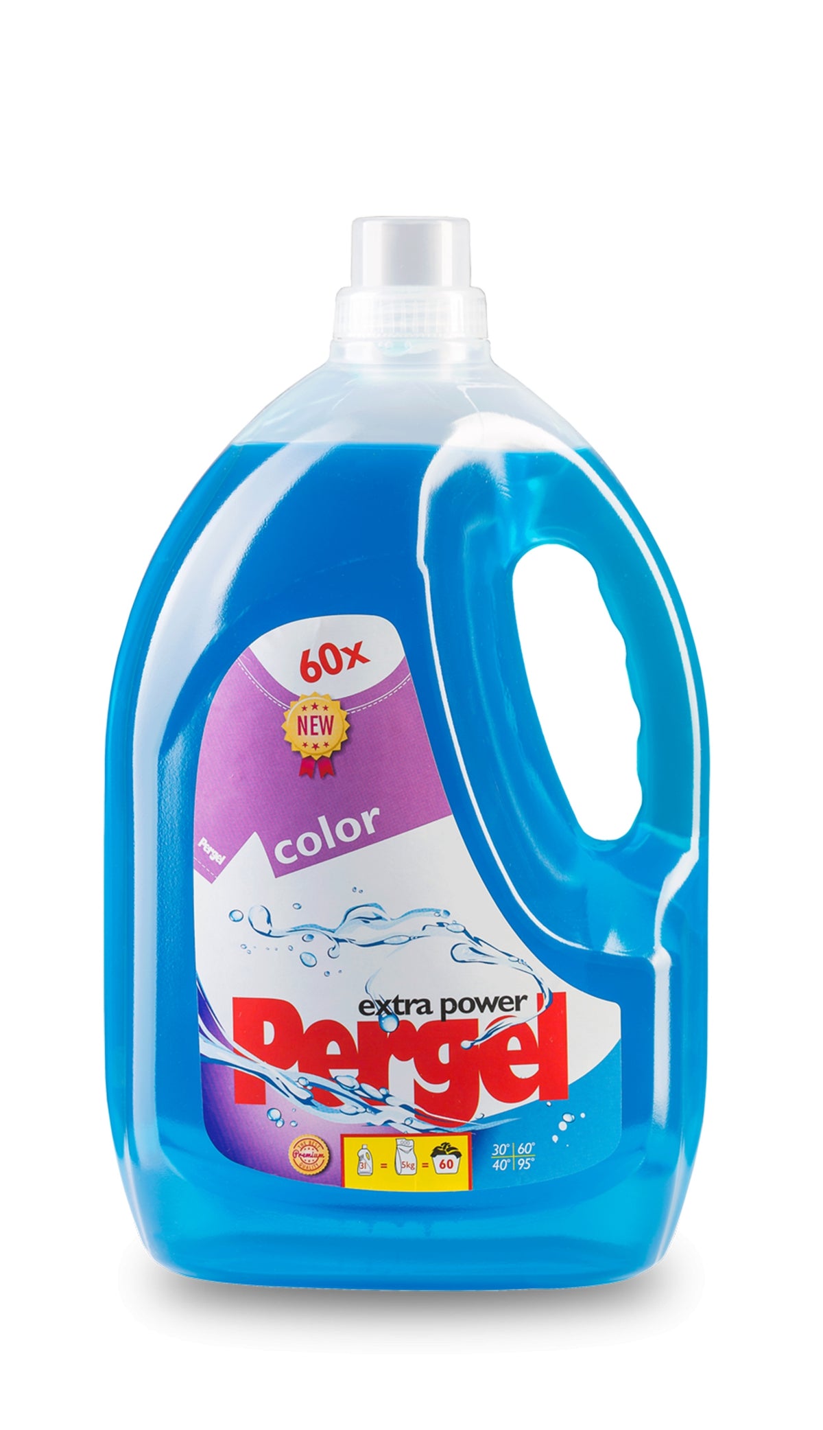 Effective Color Washing Gel 3L 60 Washes GERMAN Set of 4 Packaging status original