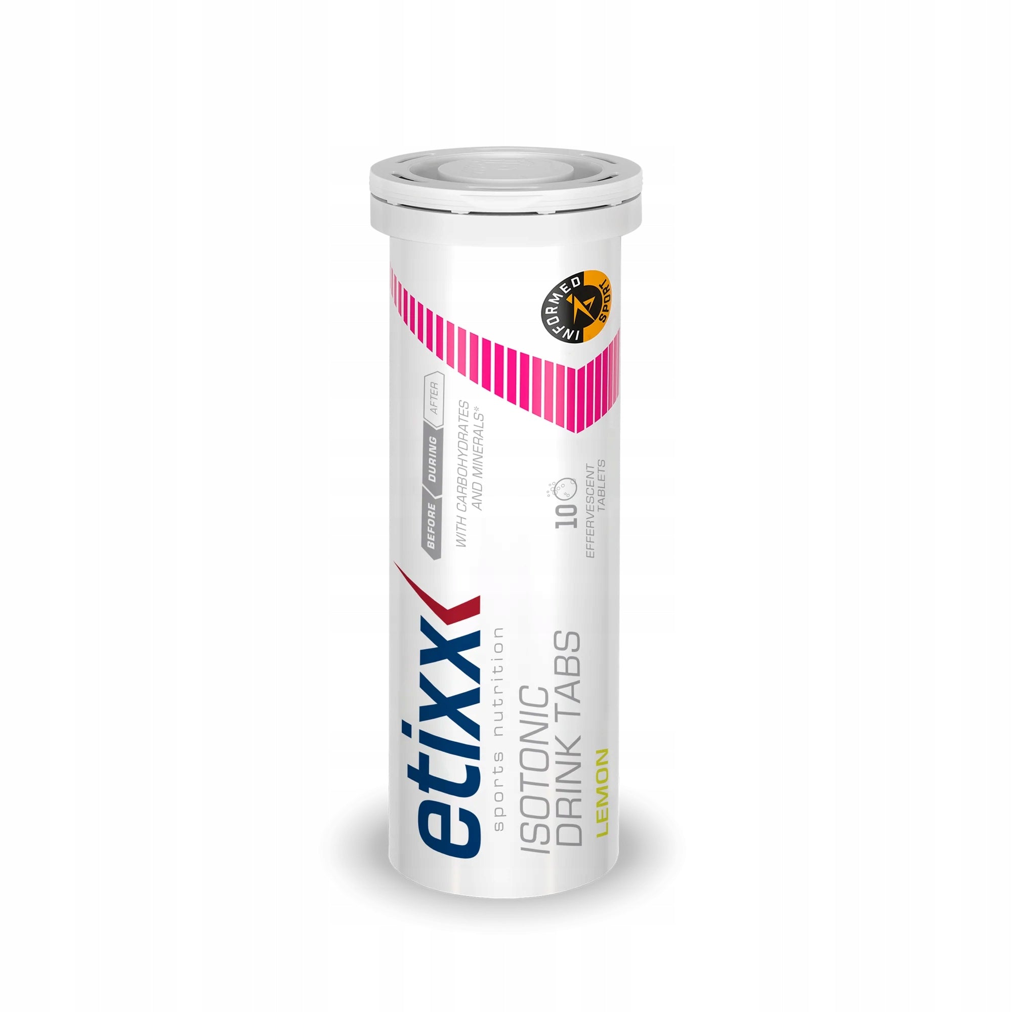Effervescent tablets Etixx Isotonic Drink Tabs 10 pcs. isotonic lemon flavour