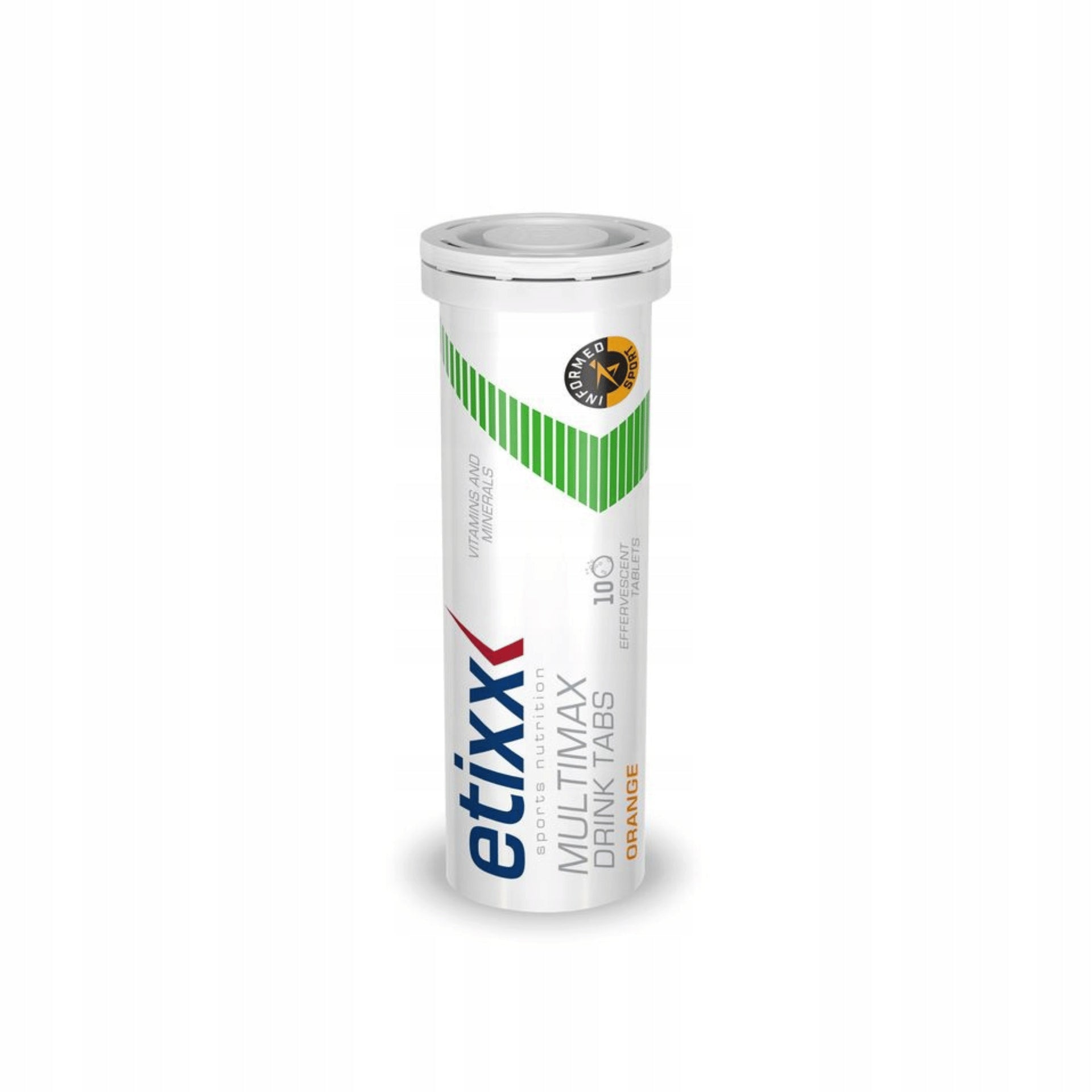Effervescent tablets Etixx Multimax orange 10 pcs Vitamins Minerals