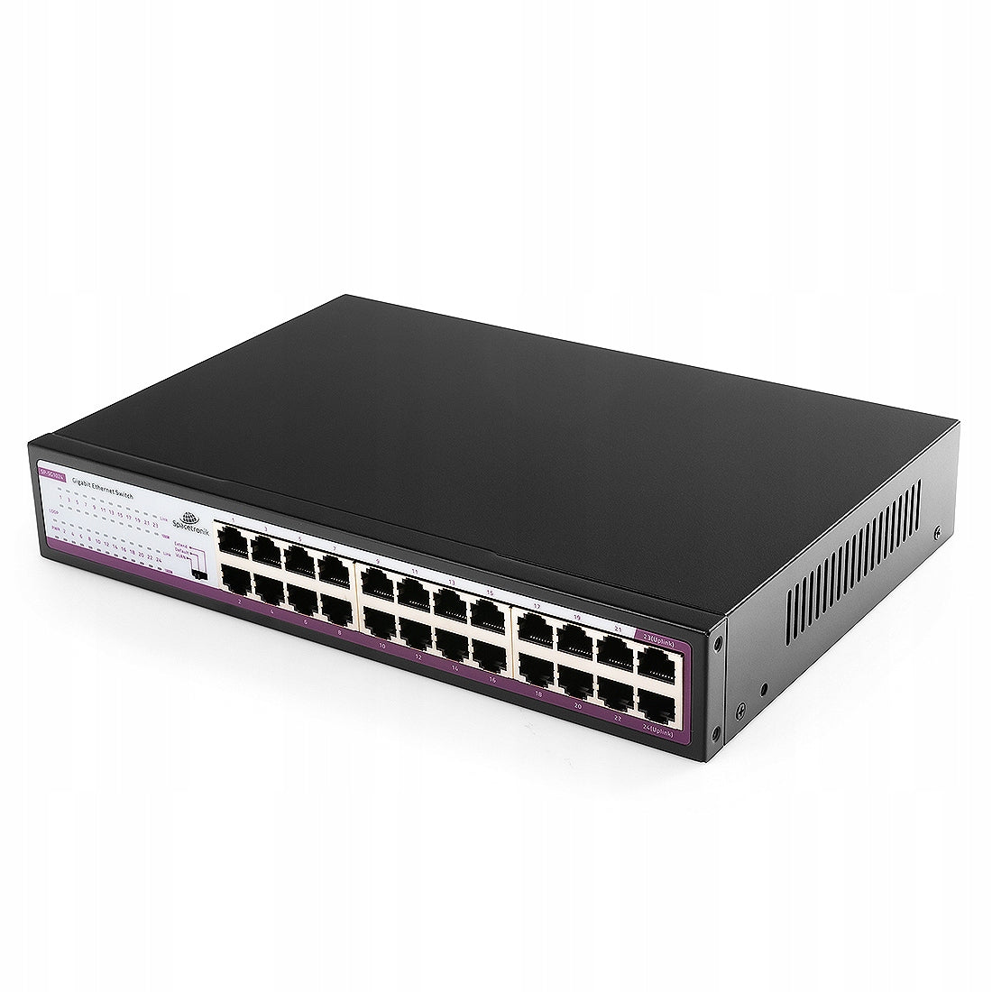 Efficient SWITCH 24 port GIGABIT LAN switch Spacetronik SP-SG1024