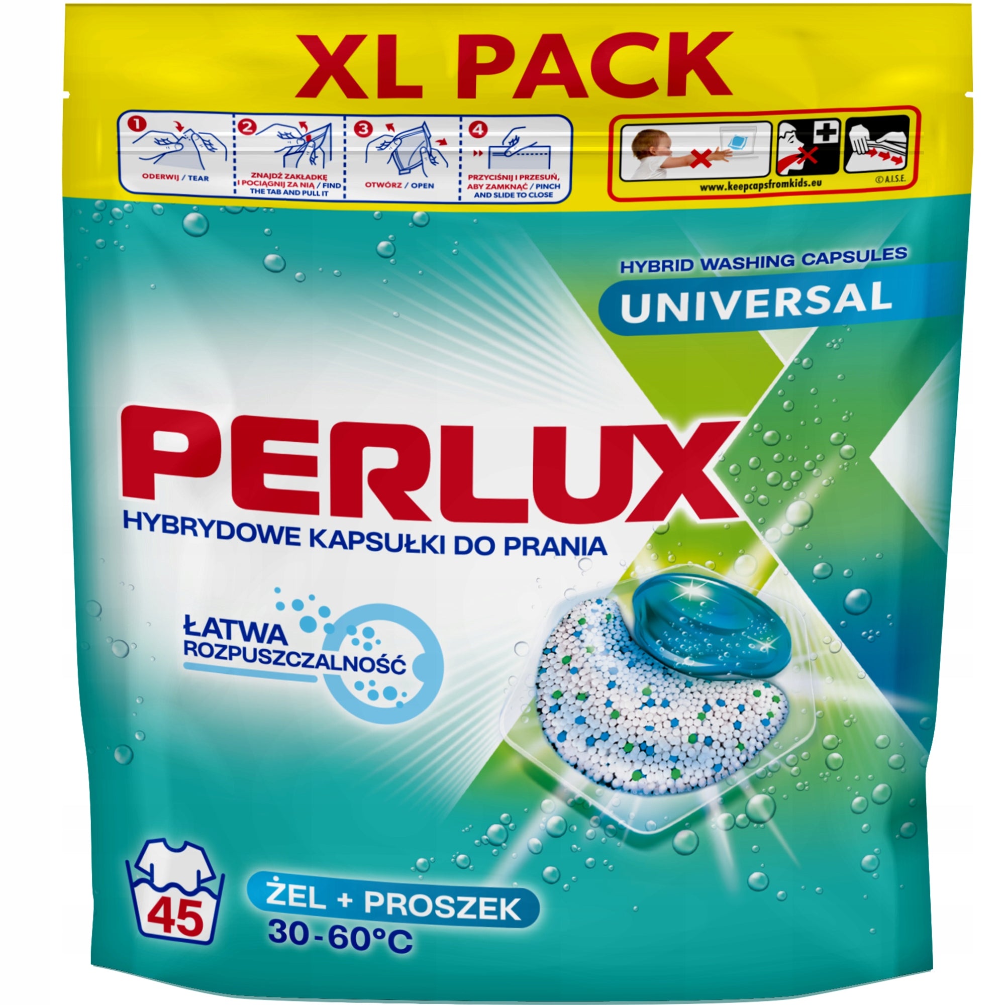 Efficient Washing Capsules UNIVERSAL 45 Pcs FREEBIE Effective Gel Powder