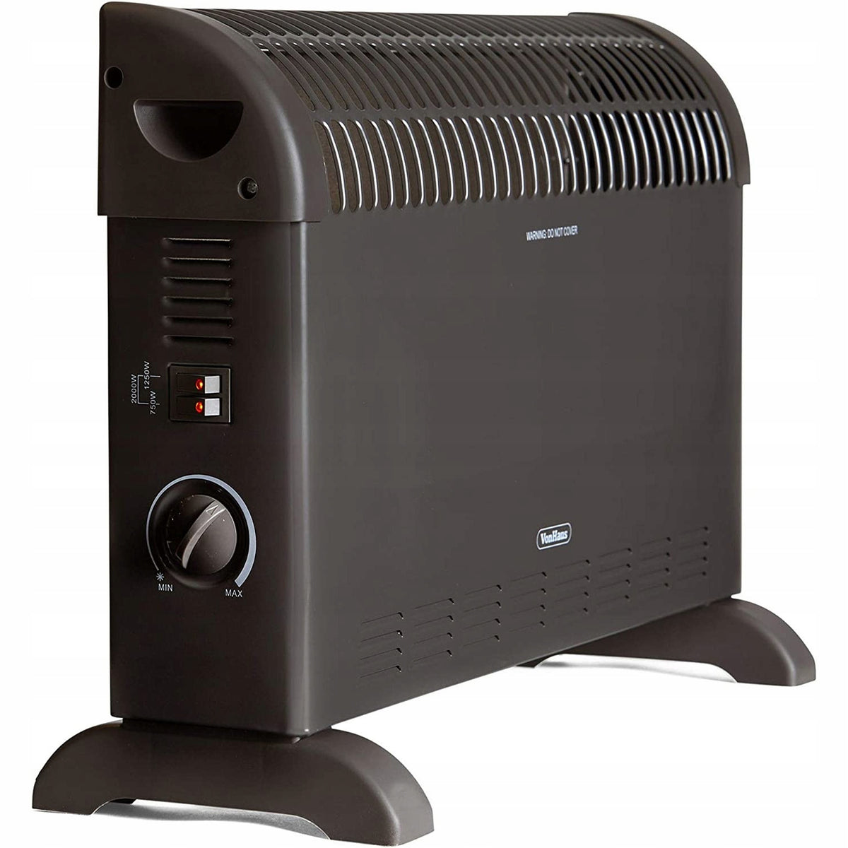 Efficient electric convector heater VonHaus 8100034 2000W black Manufacturer code 8100034