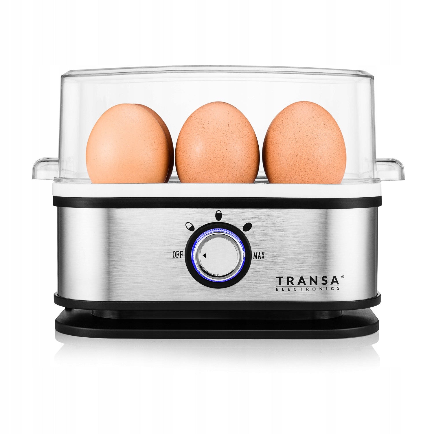 Egg Cooker 6 EGGS 3 DEGREES HARDNESS LEVEL AUTOMATIC TIMER EAN (GTIN) 5904933521364