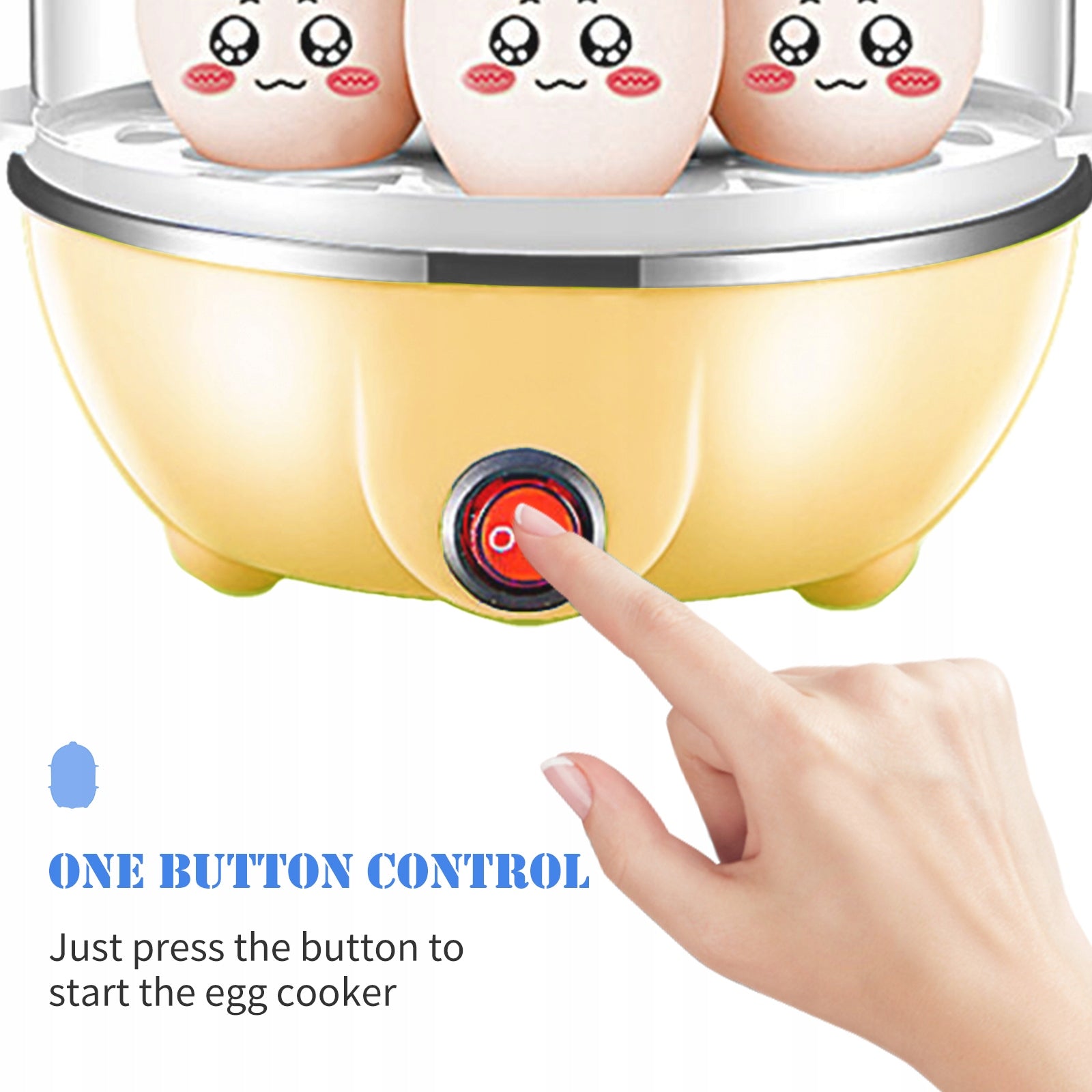 Egg Cooker 7 Hard Cooked Egg Capacity 7M Egg Cooker Brand no brand