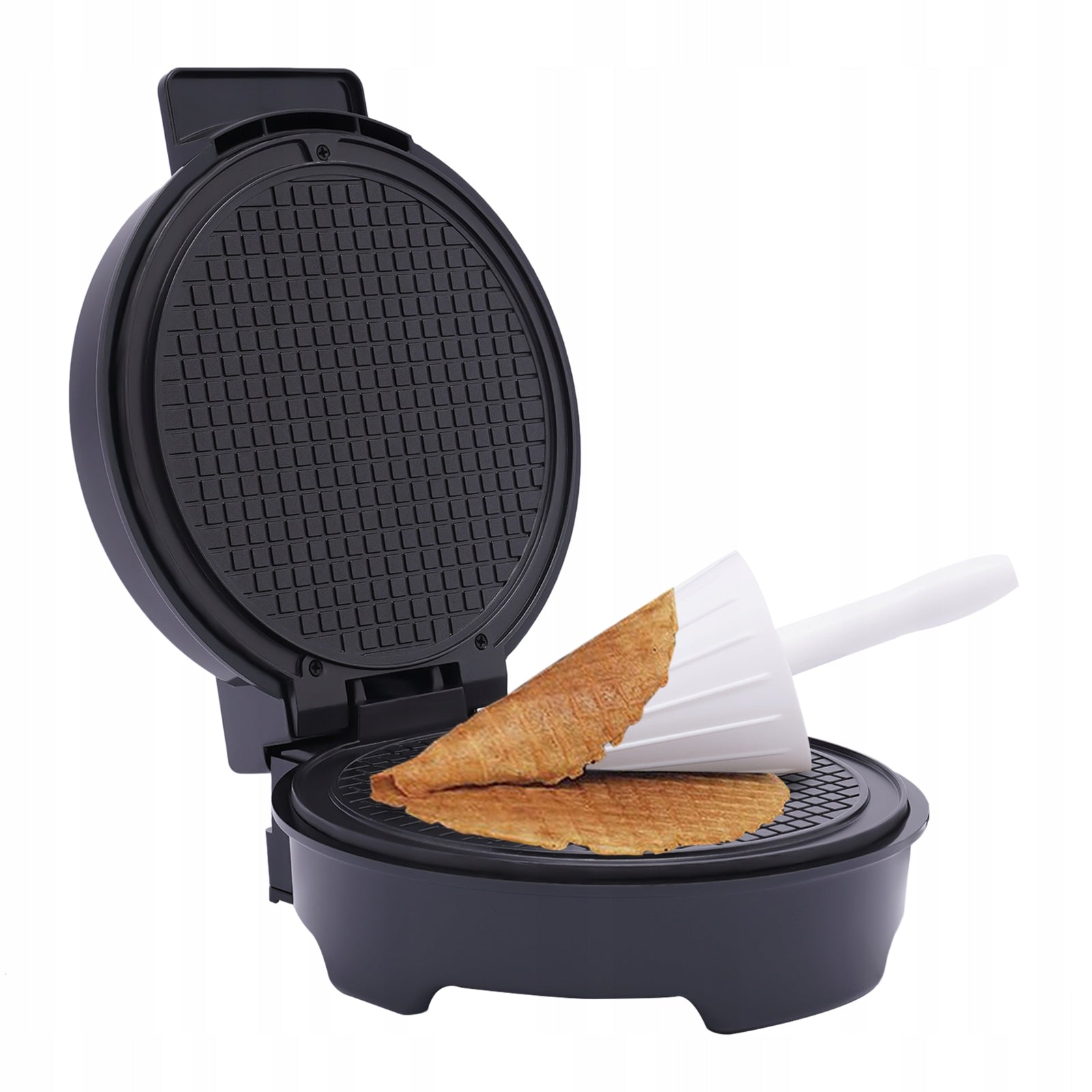 Egg Roll Maker Ice Cream Waffle Cone Making Machine 1200w Non-stick