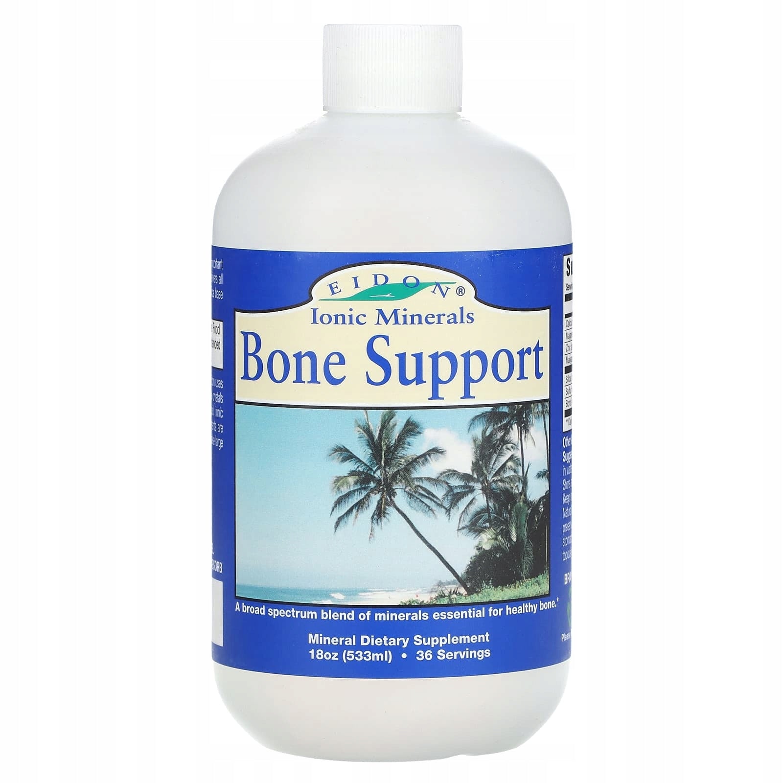 Eidon Ionic Minerals, Ionic Minerals, for bone support, 533 ml