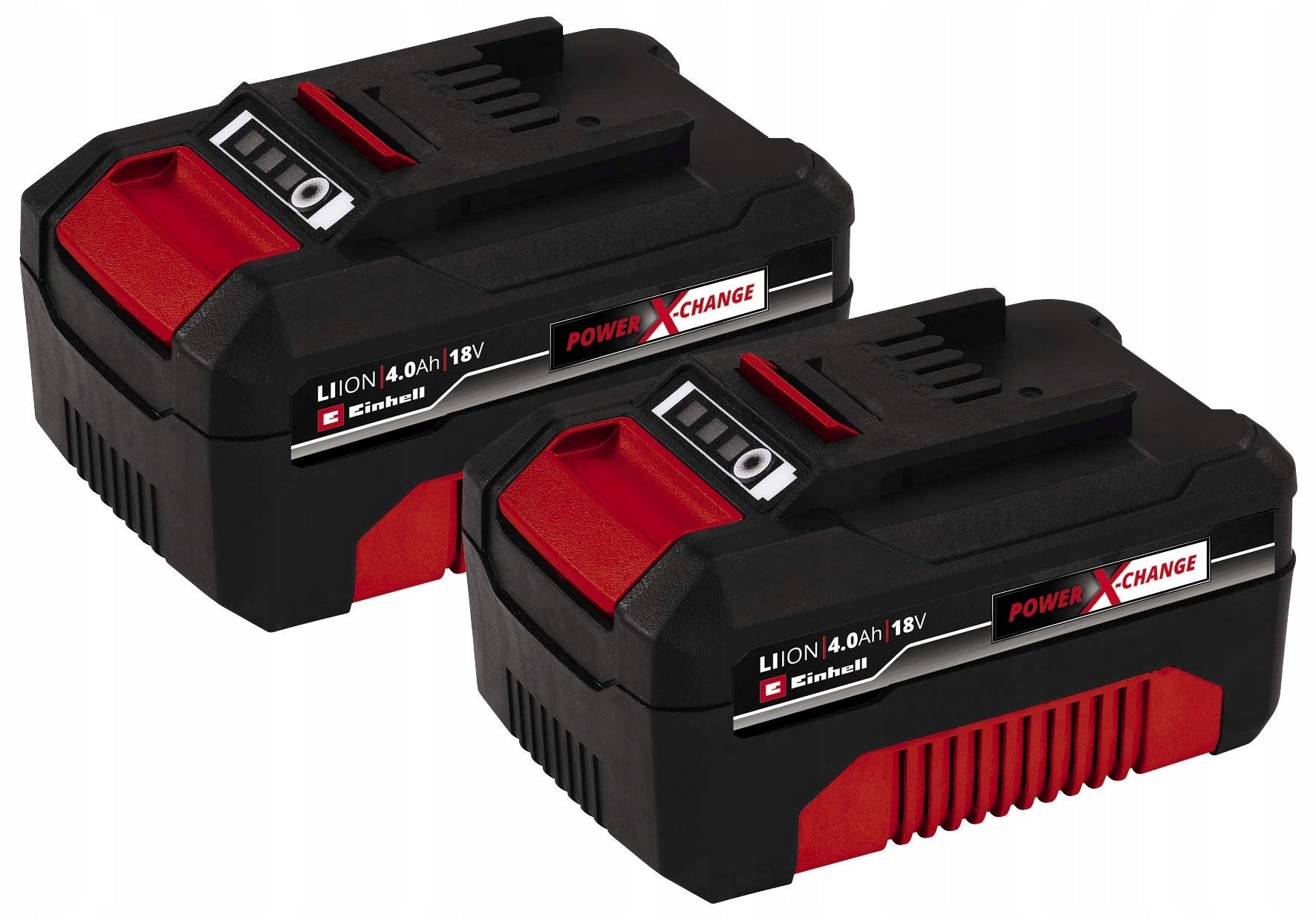 Einhell Rechargeable Twinpack PXC 18V 2x 4Ah Li-Ion 4511489