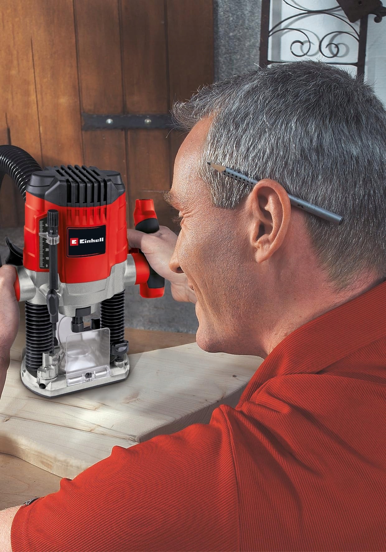 Einhell TC-RO 1155 vertical milling machine (1100 W, Ù 6 Batteries included yes