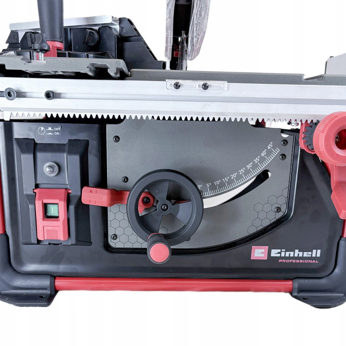 Einhell TP-CC 10 T professional table saw country 2000W 254mm Alu table Supply voltage 230 V