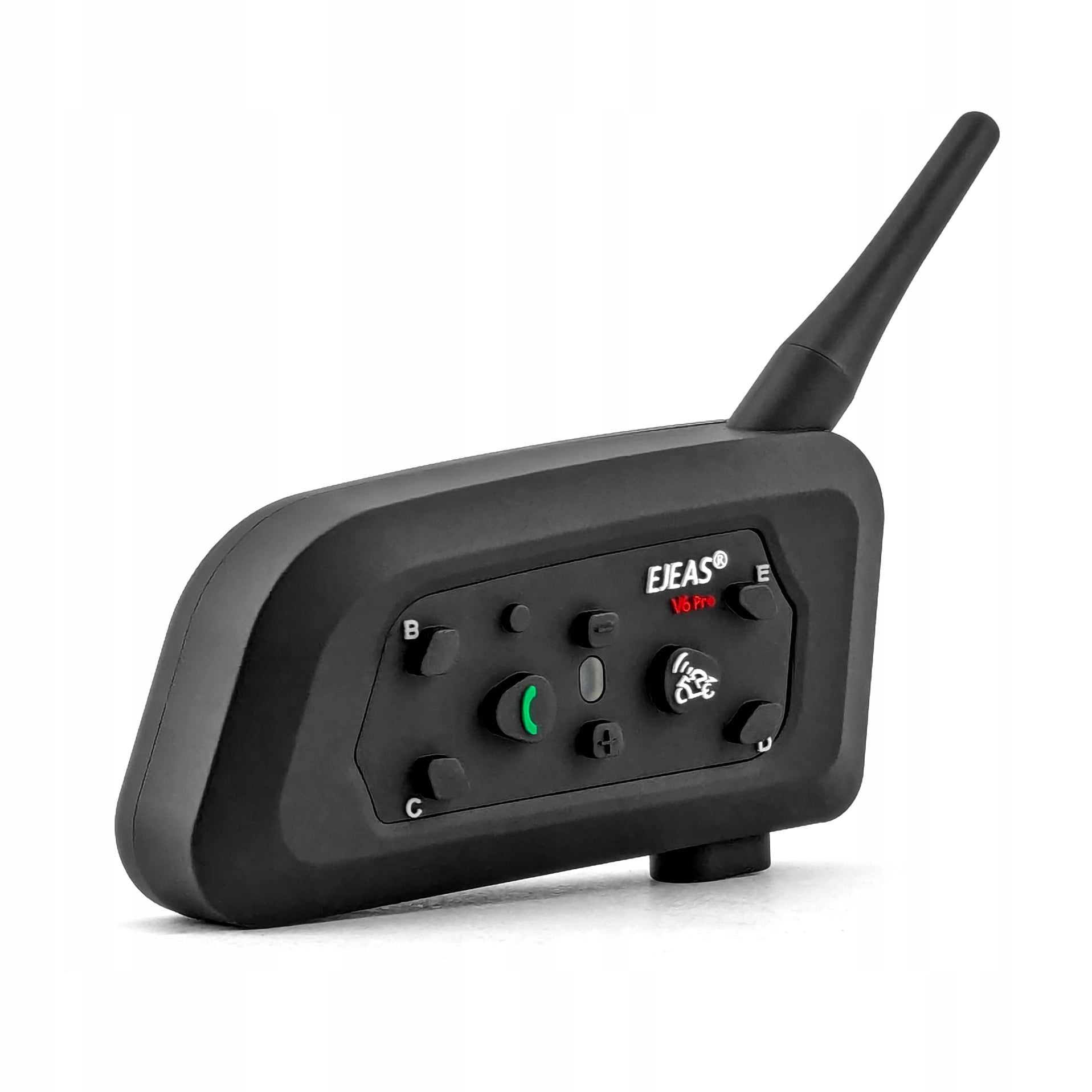 Ejeas Motorcycle Intercom V6 Pro Plus for 2 USB-C Bluetooth Helmets App Packaging status original