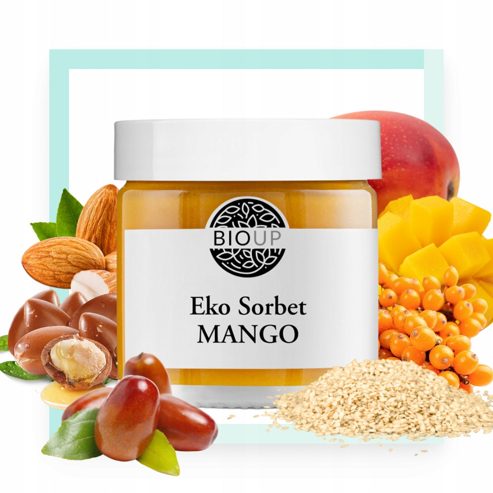 Pflegende Ölcreme Eco Sorbet Mango, Bioup, 60 ml 