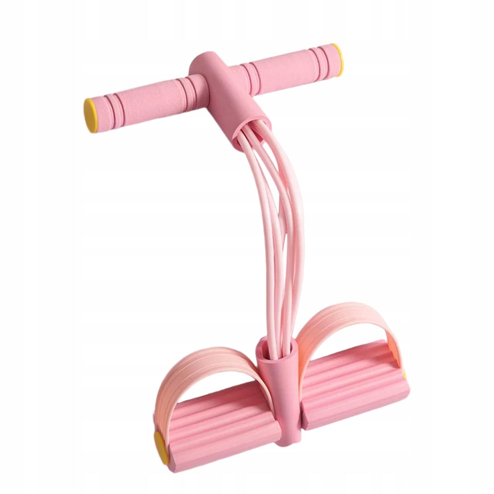 Elastic Pedal Puller Resistance Band Elastic Sit up Pull Rope Tension pink Model Multifunction Tension Rope