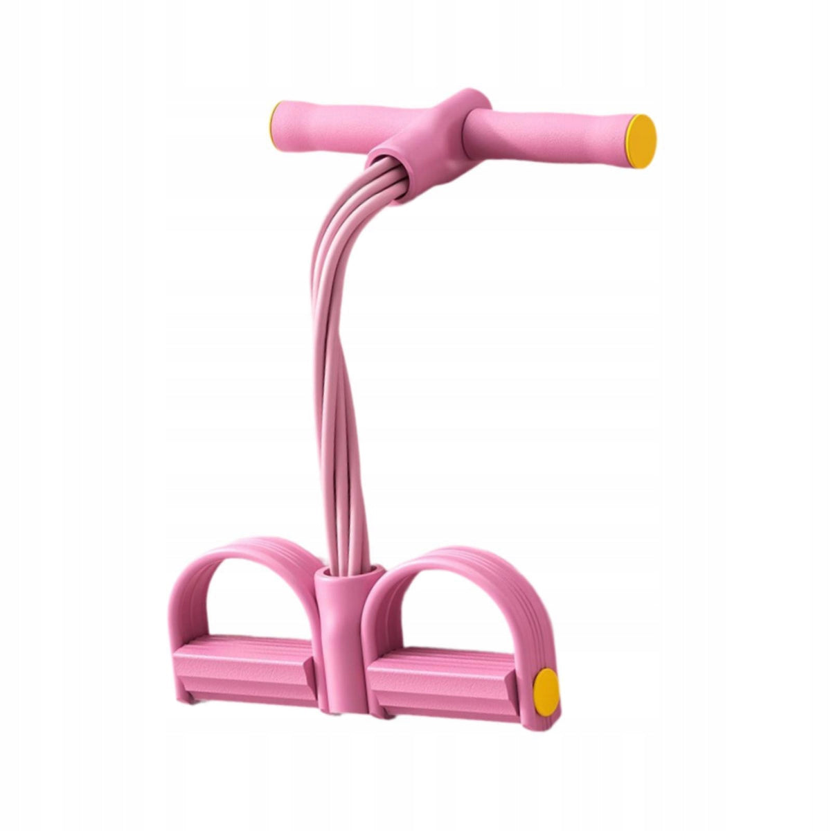 Elastic Pedal Resistance Band Multifunction Yoga Tension Rope for Leg Pink Packaging status original