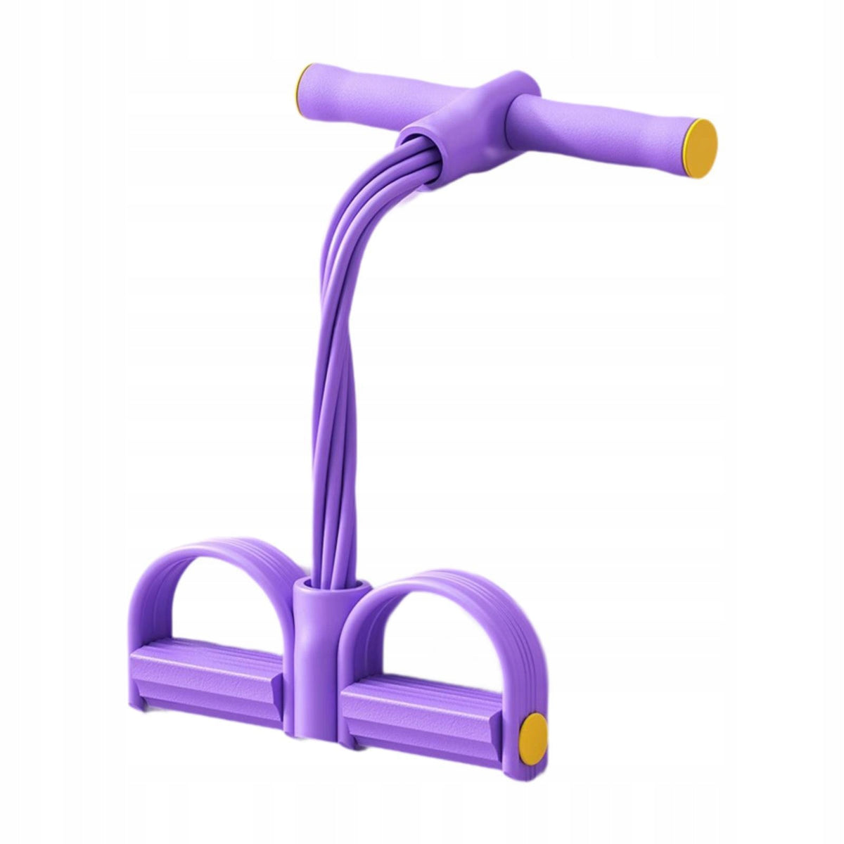 Elastic Pedal Resistance Band Multifunction Yoga Tension Rope for Violet Packaging status original