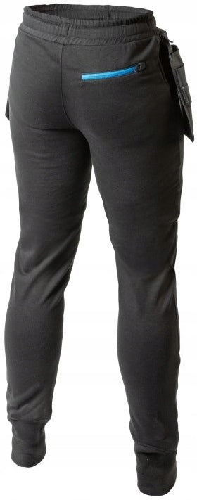 Elastic SWEATPANTS WORKING MEN'S tracksuitS REINFORCED VERY COMFORTABLE Brand Hoegert Technik
