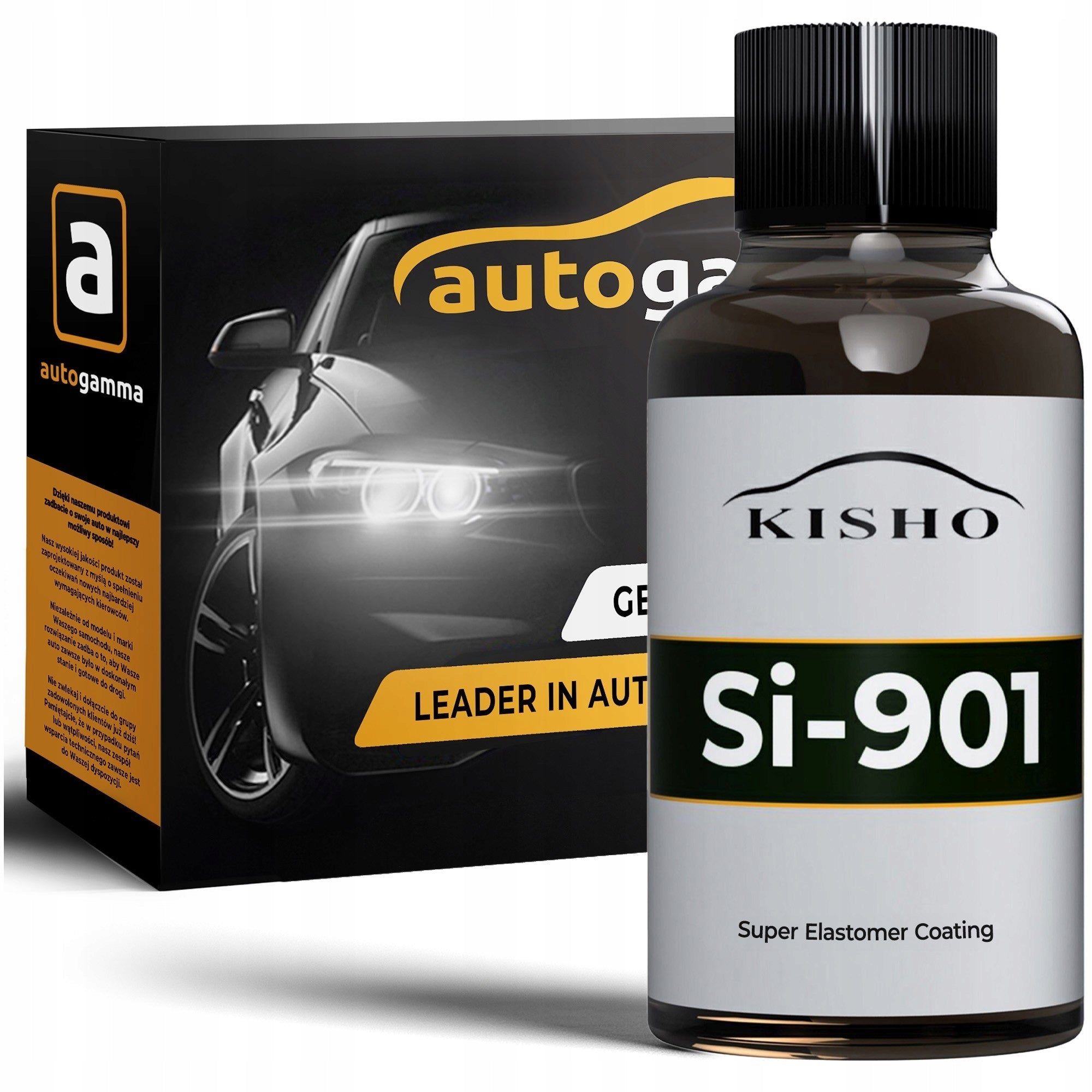 Elastomeric coating for Car Kisho SI-901 Premium Coating Mirror Effect 30ml