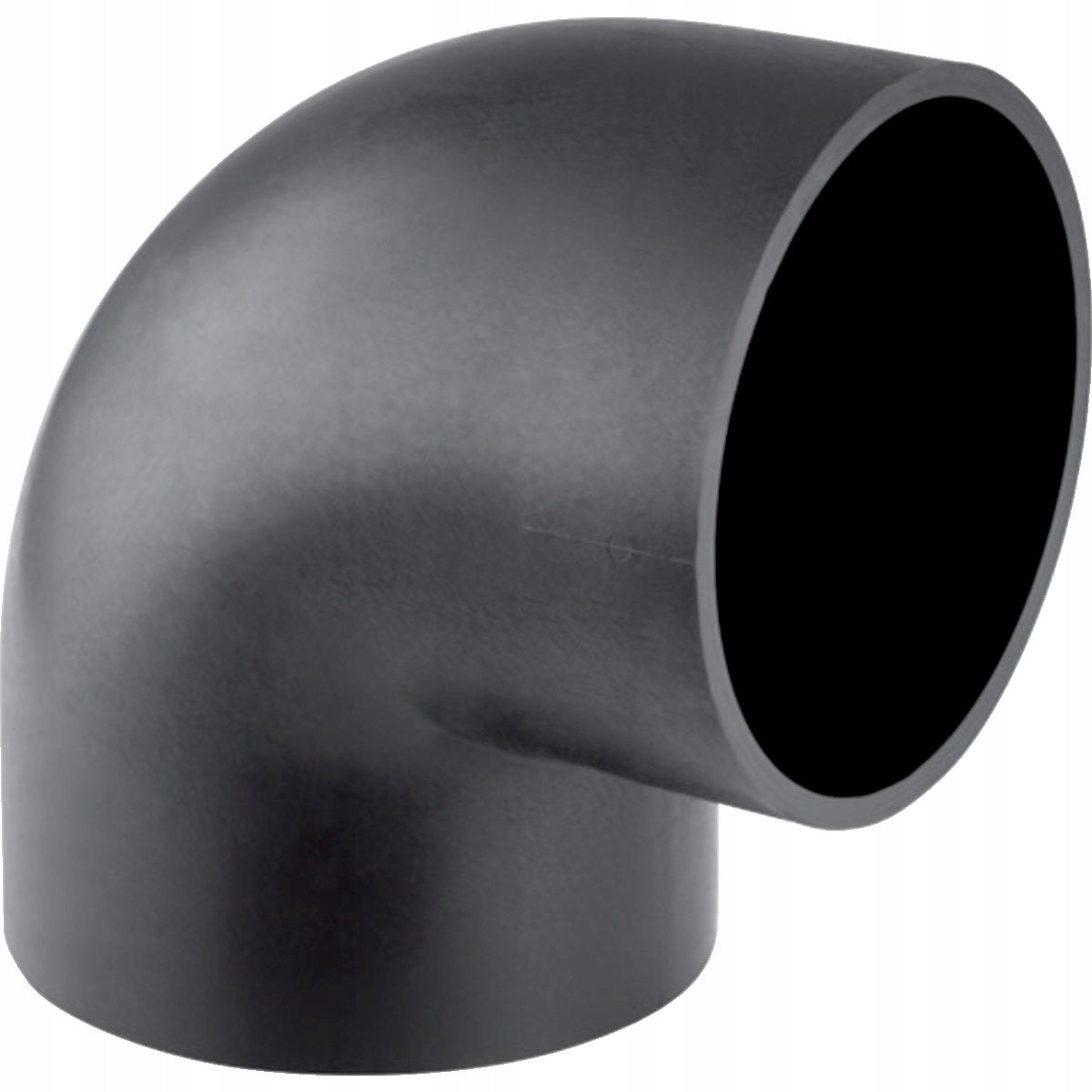 Elbow PEHD 110/88.5, black (HDPE sewerage) Keyboard layout US international (qwerty)
