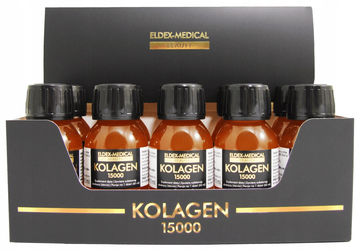 Eldex-Medical FISH COLLAGEN 15000 BIOACTIVE Shot HAILURONIC ACID Wit C