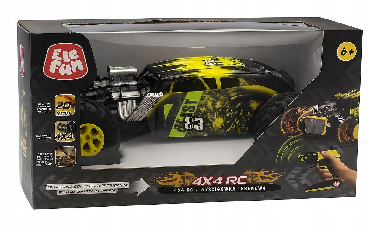 EleFun Auto Car Off-road Racing 4x4 Large Remote Controlled Remote Control