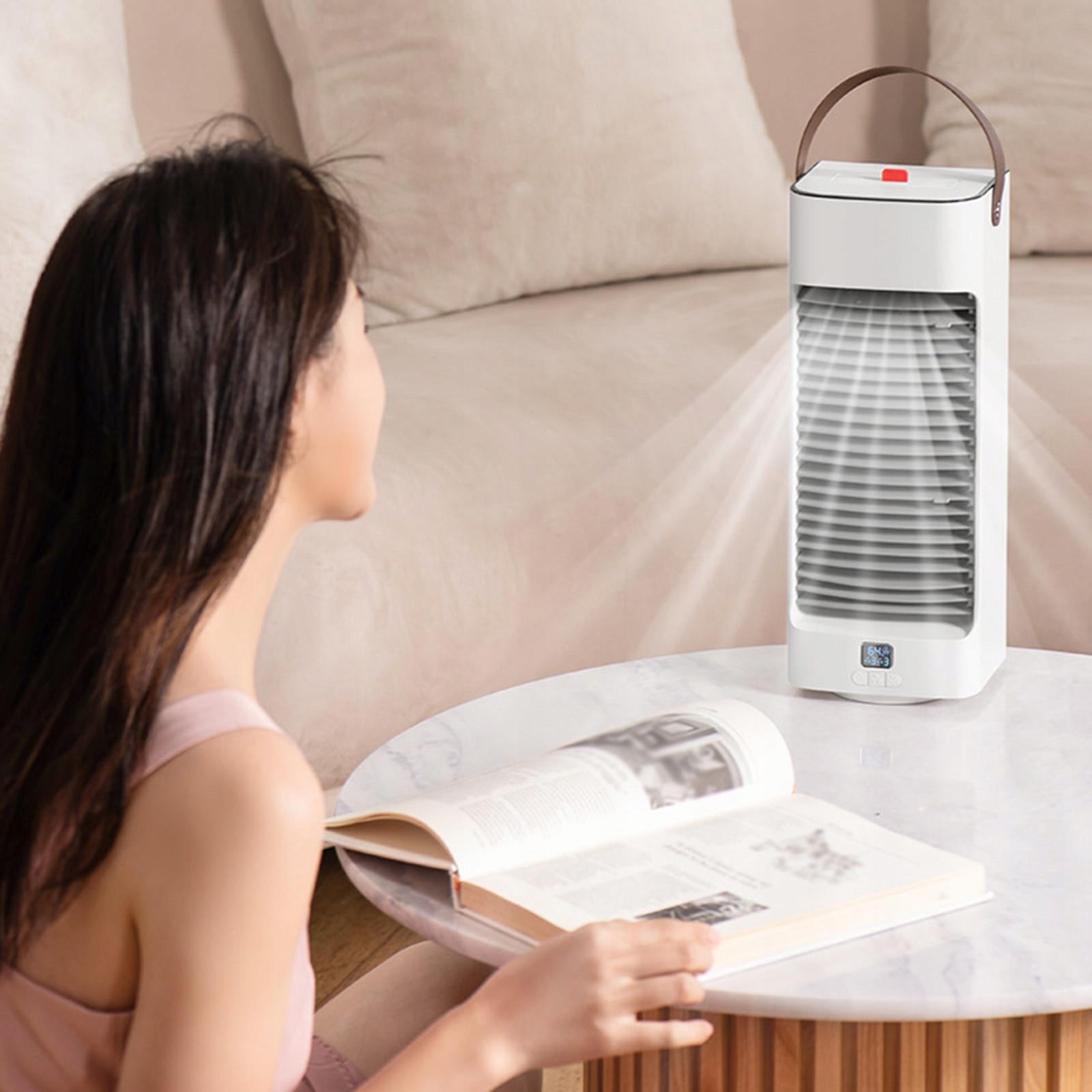 Electric Air Conditioning Humidifier Table Fan with Adjustable Different