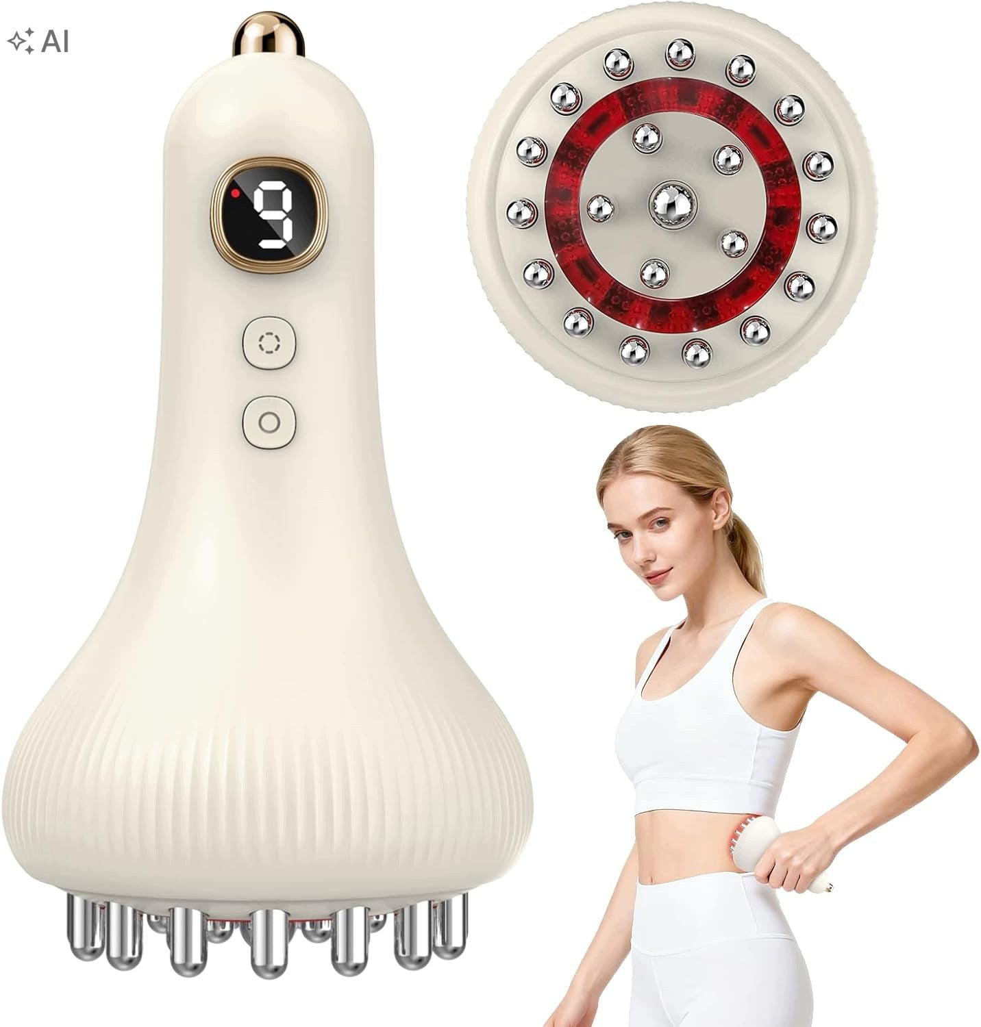 Electric Anti-Cellulite Massager Bubble EMS Lymphatic Drainage