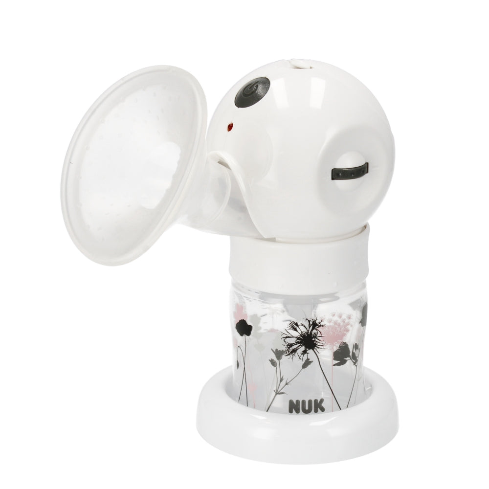 Electric BREAST PUMP FOR MILK REMOVAL Two-phase Luna Breast Pumps NUK Color white