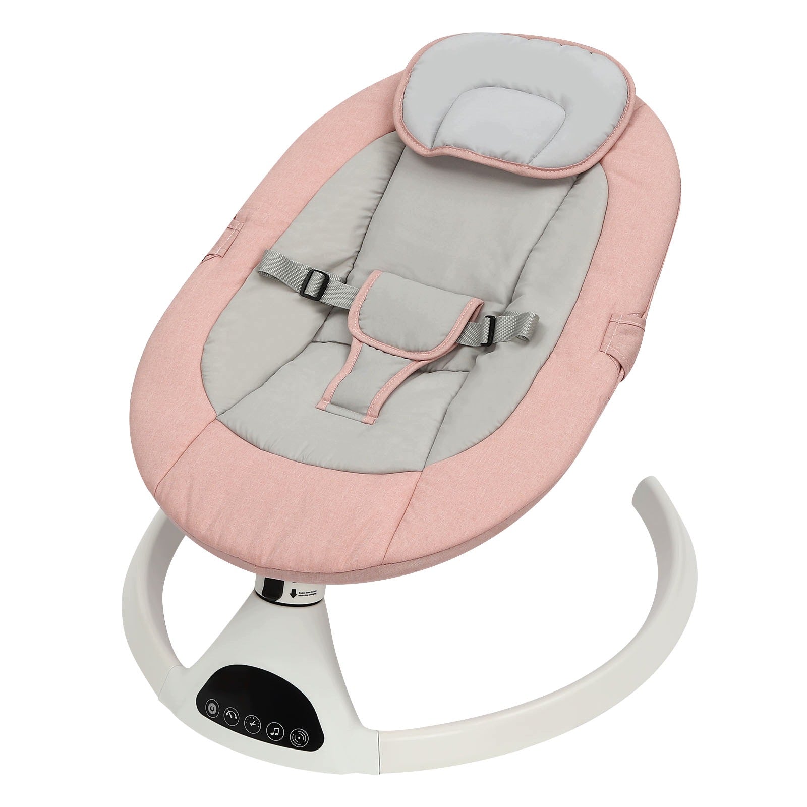 Electric Baby Rocker Swing 5-Level Swing for 0-12 months old