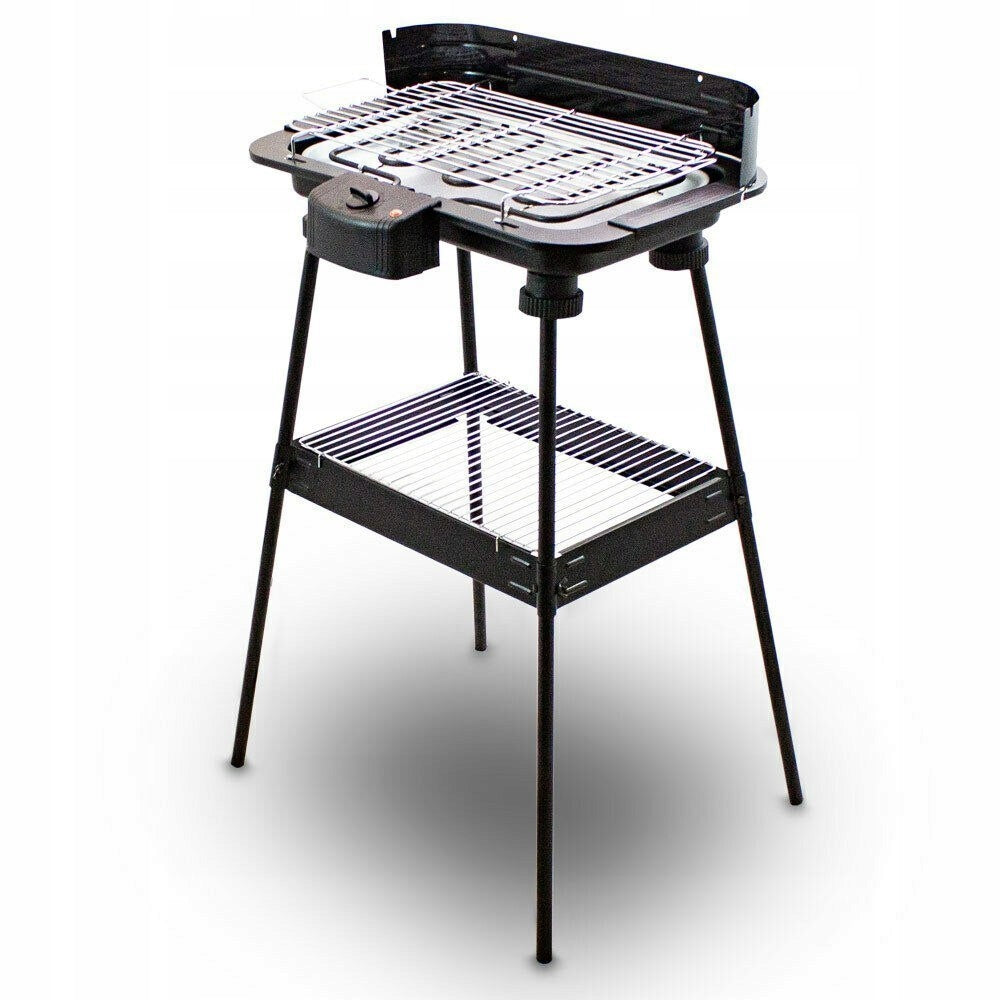 Electric Balcony Grill 2200W Freestanding Table for Terrace and Garden Packaging status original