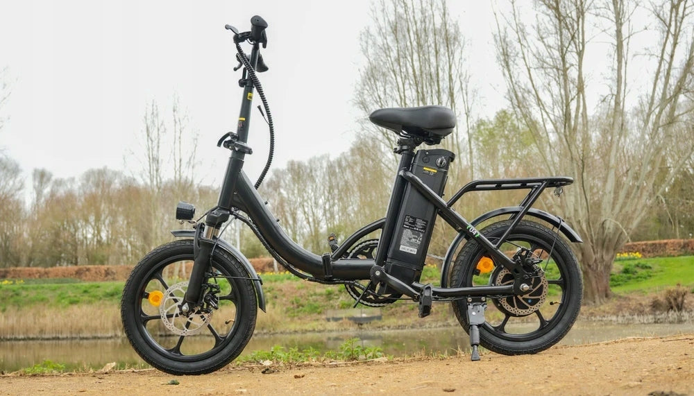 Electric Bike 16" Foldable city Commuting U4 36V10.4Ah 250W 25km/h E-Bike Brand iScooter