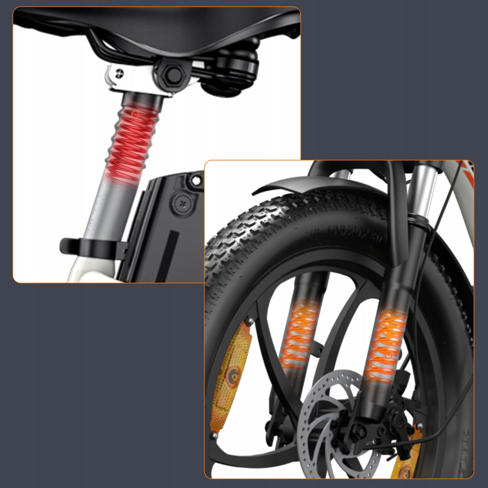 Electric Bike 250W 48V16AH 100HP 20" Fatbike Men's/Women's 7 Speed Brand Cheevalry