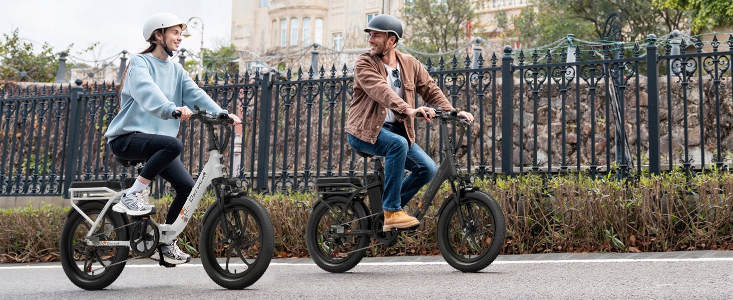 Electric Bike Cheevalry C20PRO Urban Adult 250W 20AH 150HP E-bike Foldability partially assembled, calibrated