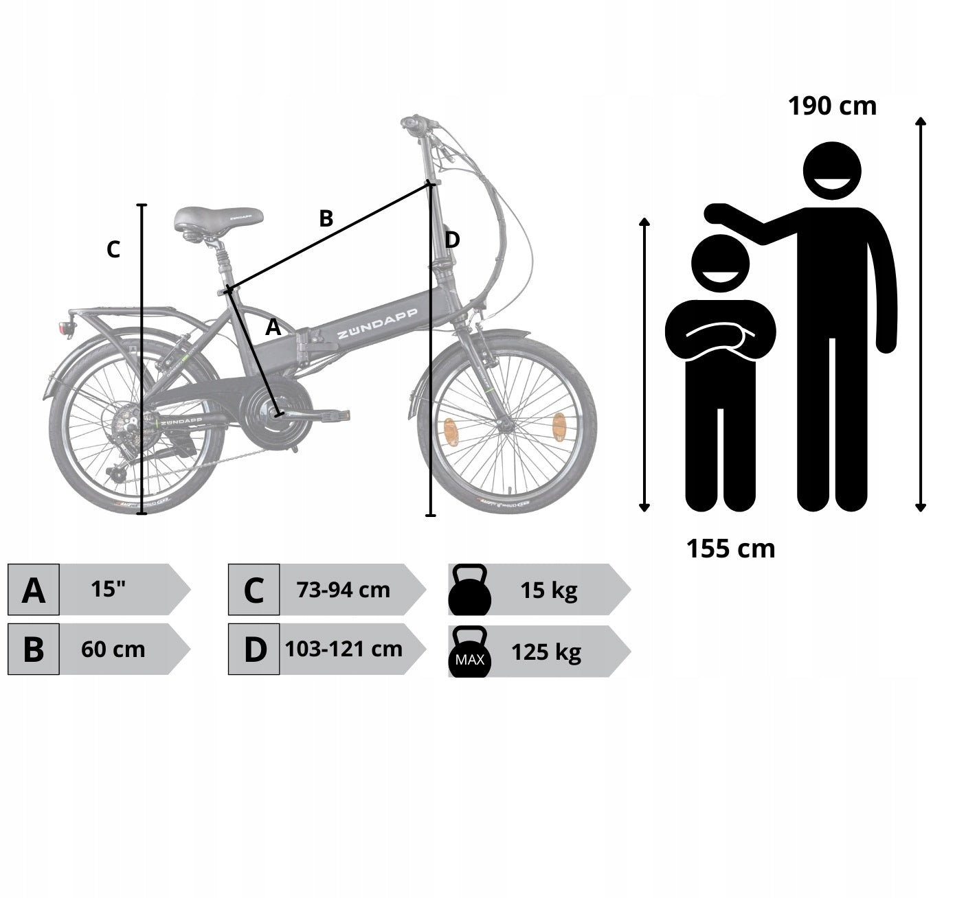 Electric Bike Folding 20 Shimano Assistance 3 Modes Revo Men's Women's Foldability self-assembly, adjustable