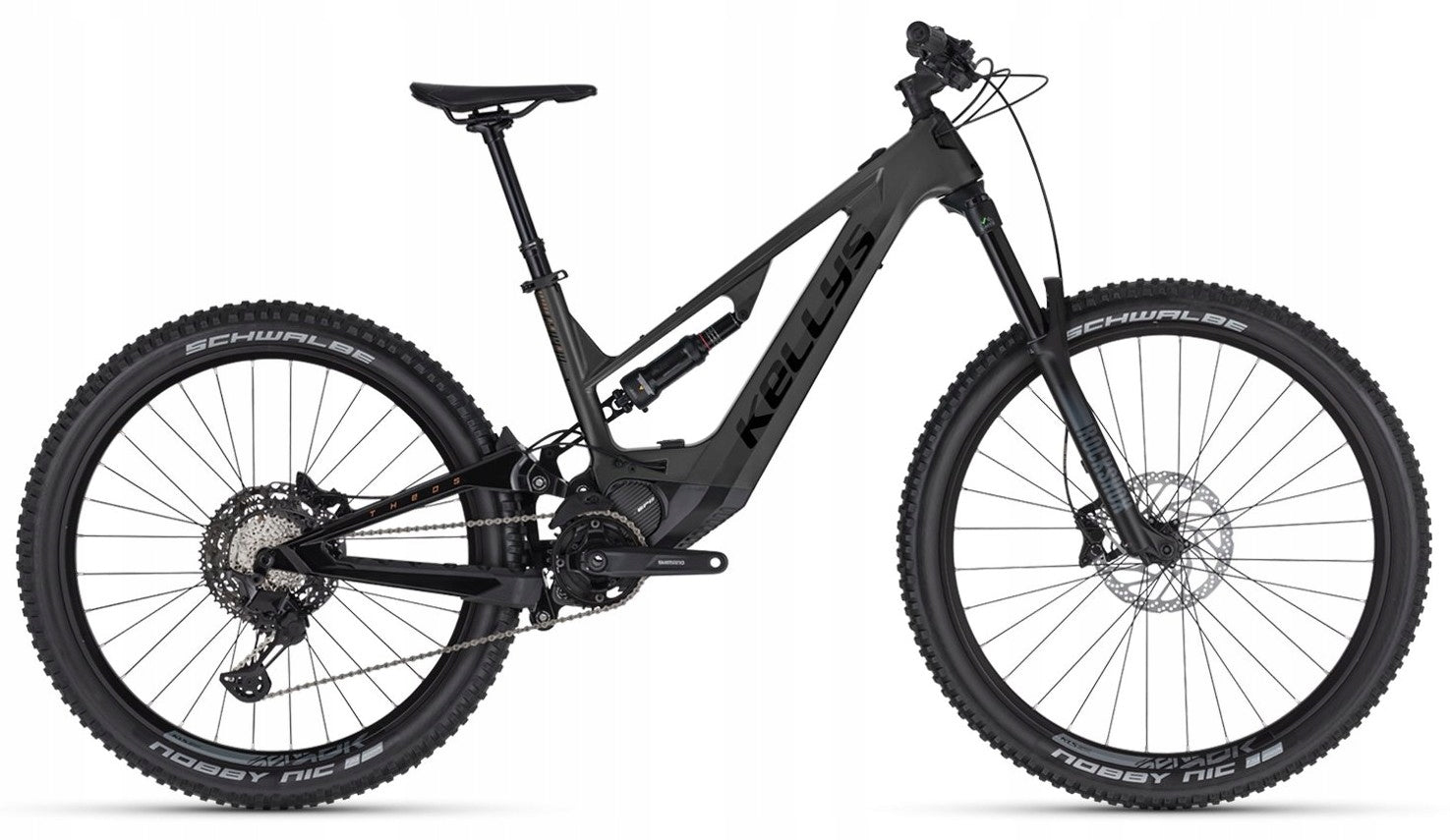 Electric Bike KELLYS THEOS F60 SH ANTHRACITE 29/27.5 725 Wh EP801 R.M
