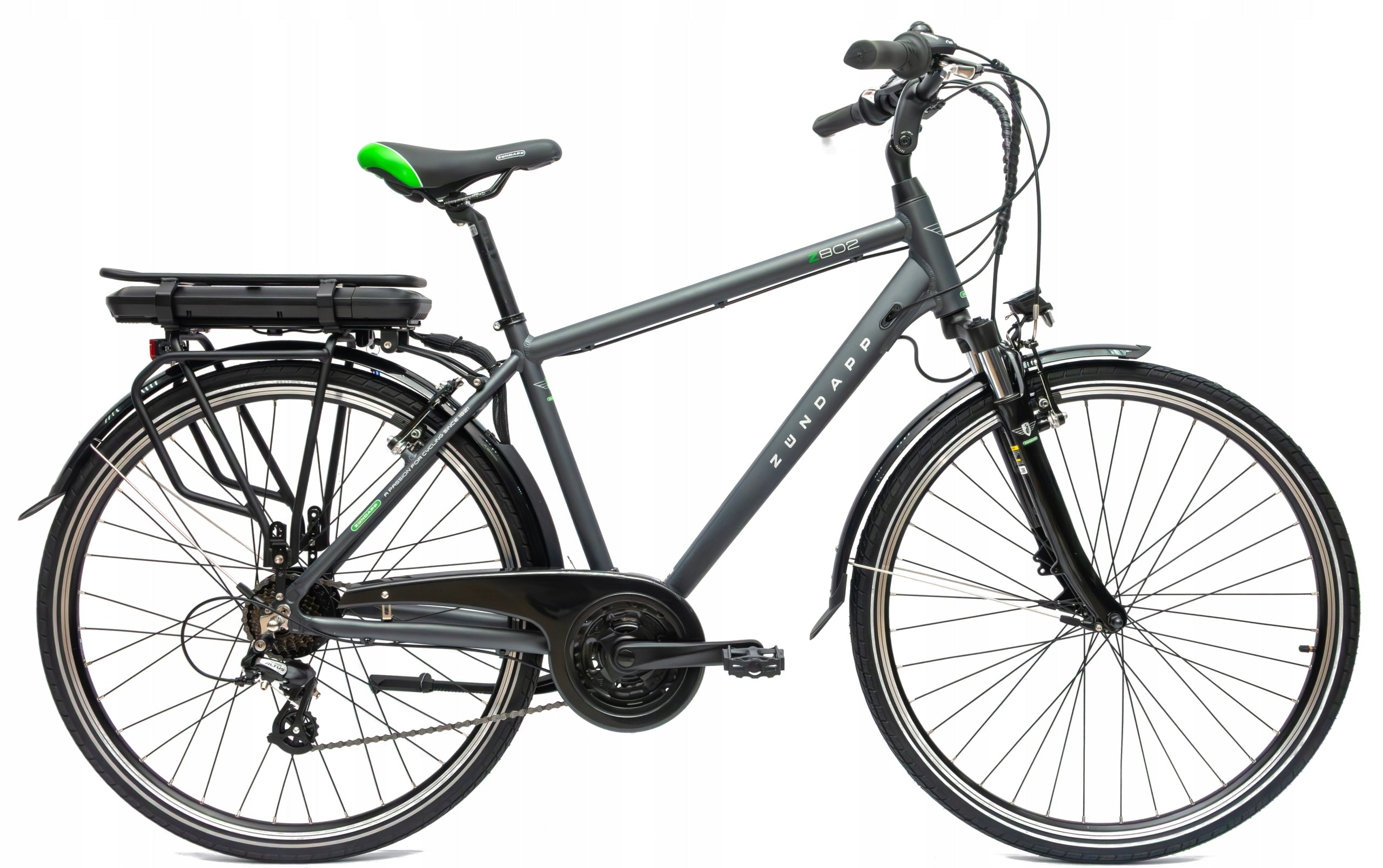Electric Bike Men's 28" Trekking 250 W Aluminium Shimano Luggage Rack Model Z802