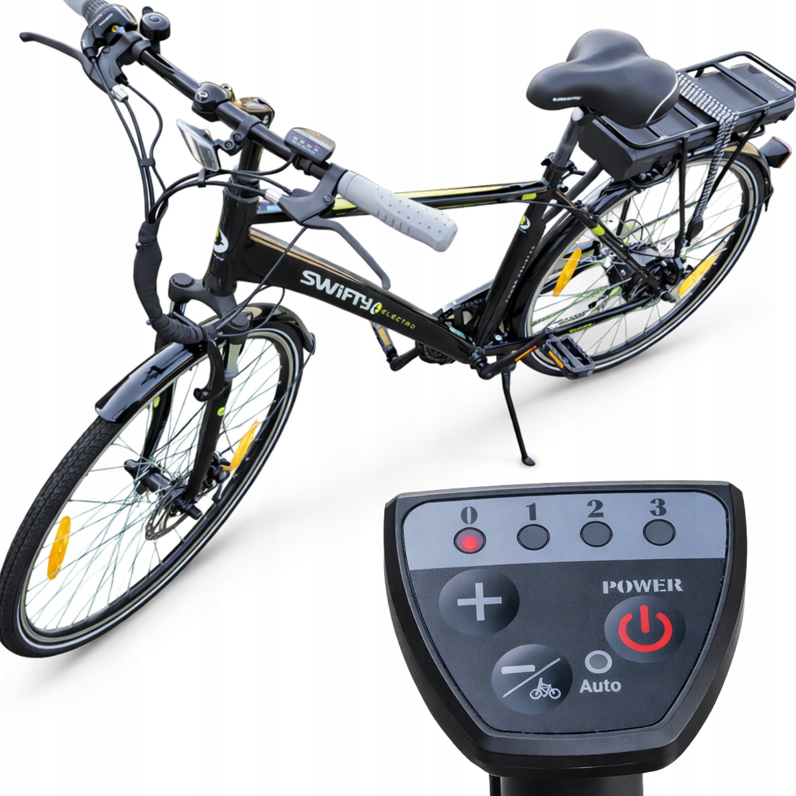 Electric Bike Men's Urban Trekking 28 Cali 250W SWIFTY New e Bike