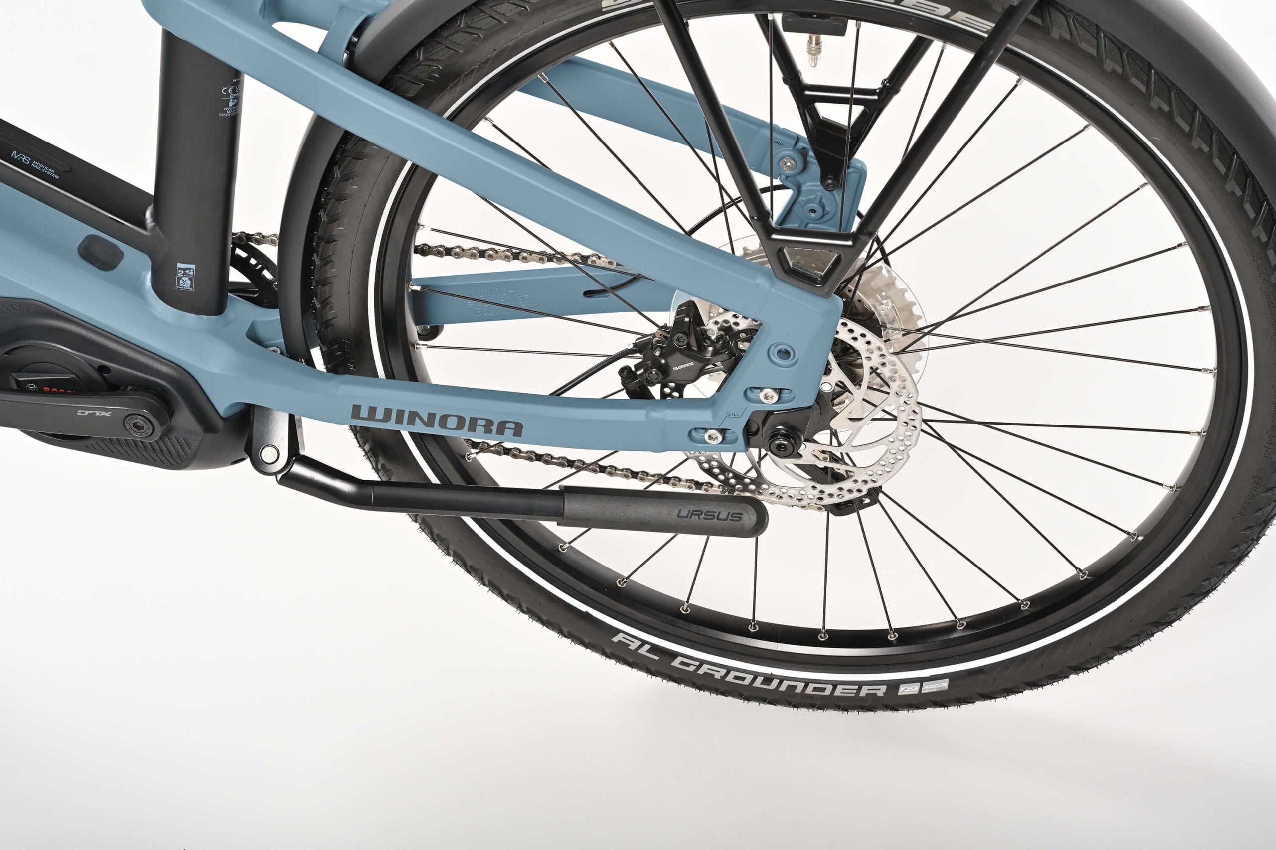 Electric Bike Winora YAKUN X10 LOW i750Wh 10G Bosch CX R.M (50) Manufacturer code 44304440