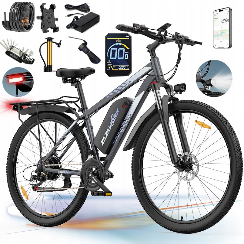 Electric Bike ZAZAWORK C29 PRO 250W 48V20AH 120km 29" Male/Women's APP