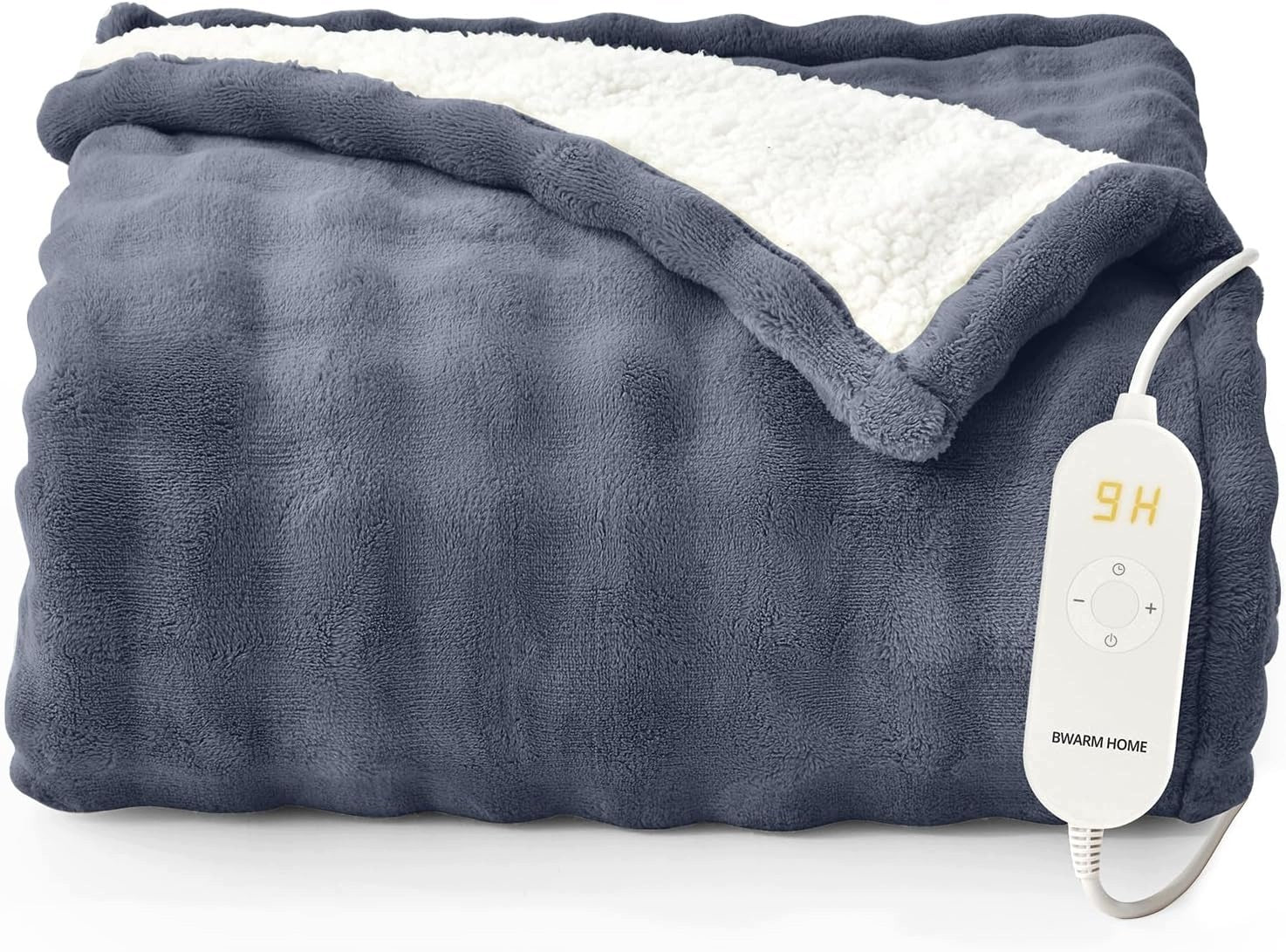Electric Blanket 130x180cm 9 Degree Time 10h Switch Auto Memory