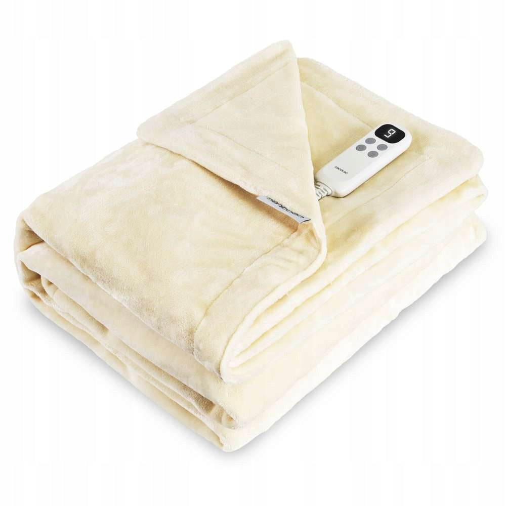 Electric Blanket Cecotec HeatConfort Calma (160 x 130 cm) 10 Levels Beige