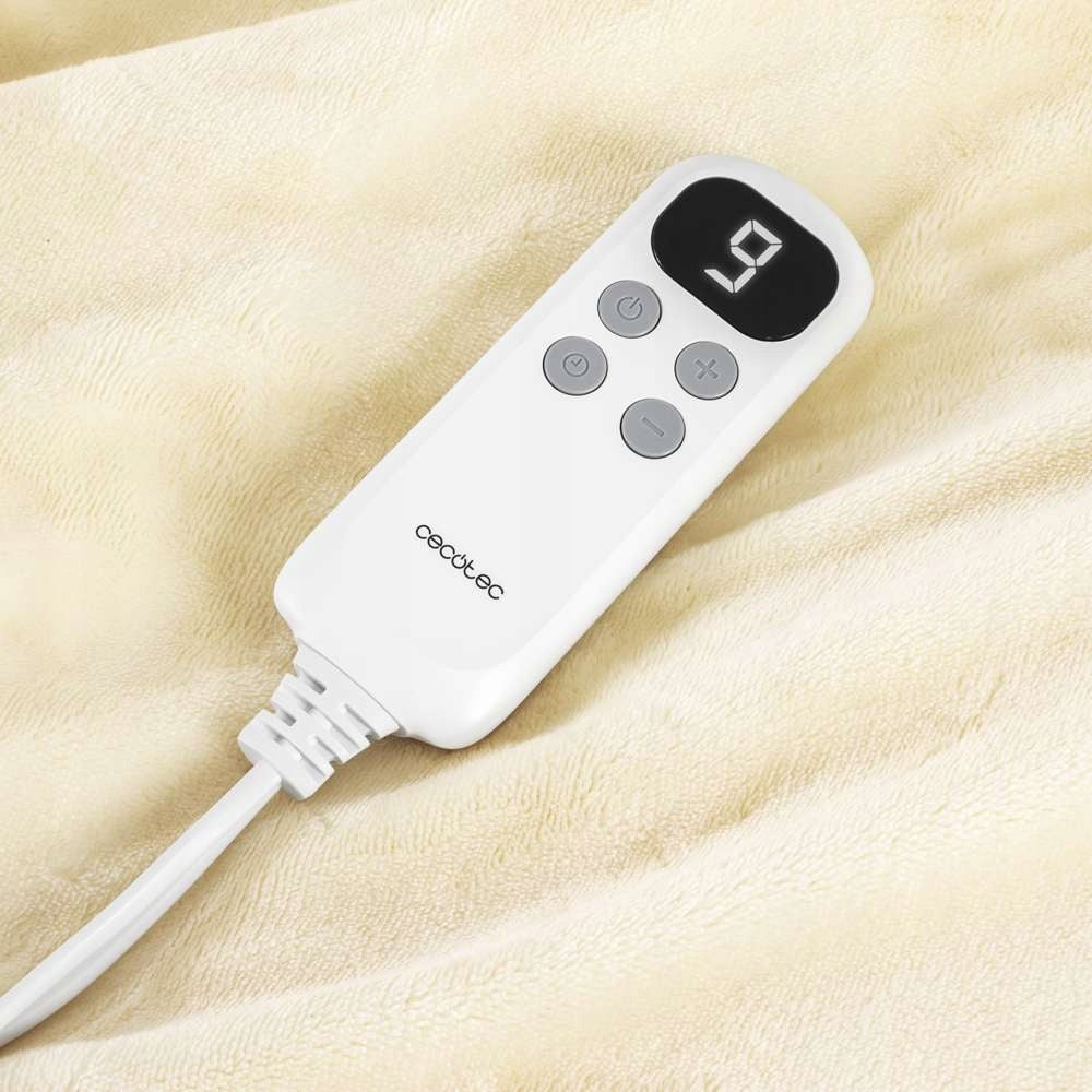 Electric Blanket Cecotec HeatConfort Calma (180 x 130 cm) 10 Levels Beige Manufacturer code A01_EU01_115949