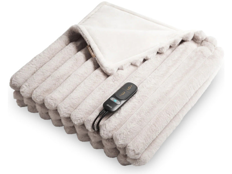 Electric Blanket DUUX Yentl Fur Snooze DXOB02 Grey