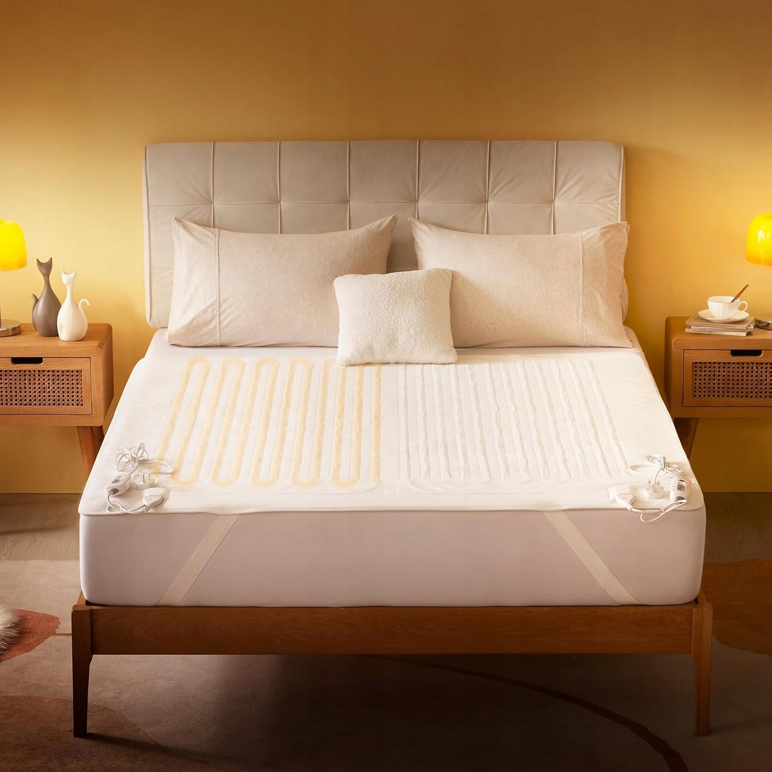 Electric Blanket Sonive Super King 150 x 160 cm Double Adjustable OEKO-TEX Packaging status original