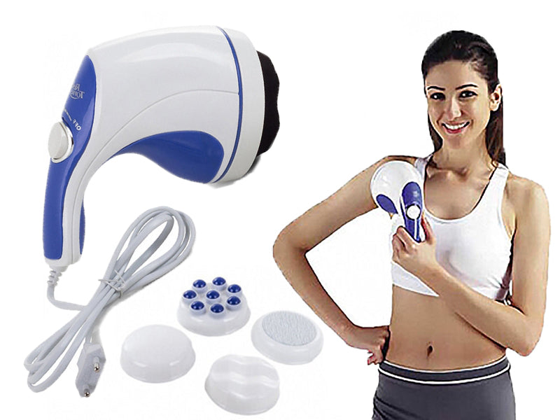 Electric Body Massager TECH-MED 4 Relaxation Tips 25W Packaging status original