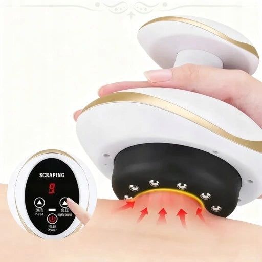 Electric Body Vacuum Massager Guasha Bubble Heating Packaging status original