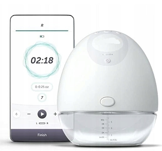 Electric Breast Pump Portable Silent EP01-01-N white Manufacturer code 47852125