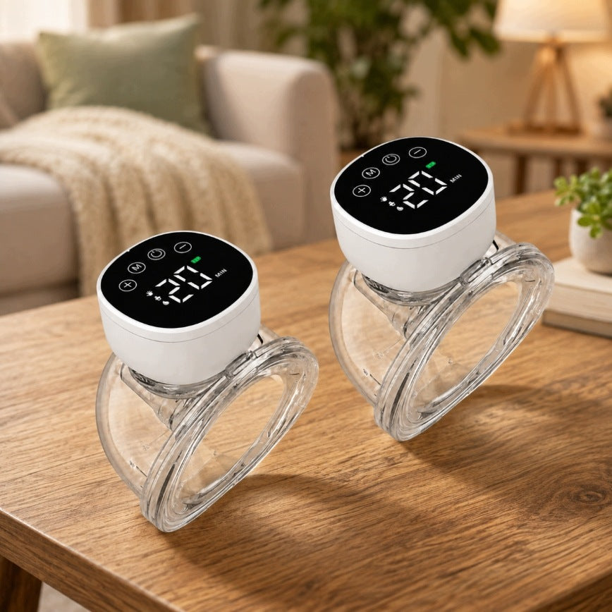 Electric Breast Pump Wireless Hands Free Dual 2x 180ml USB-C Medical device no