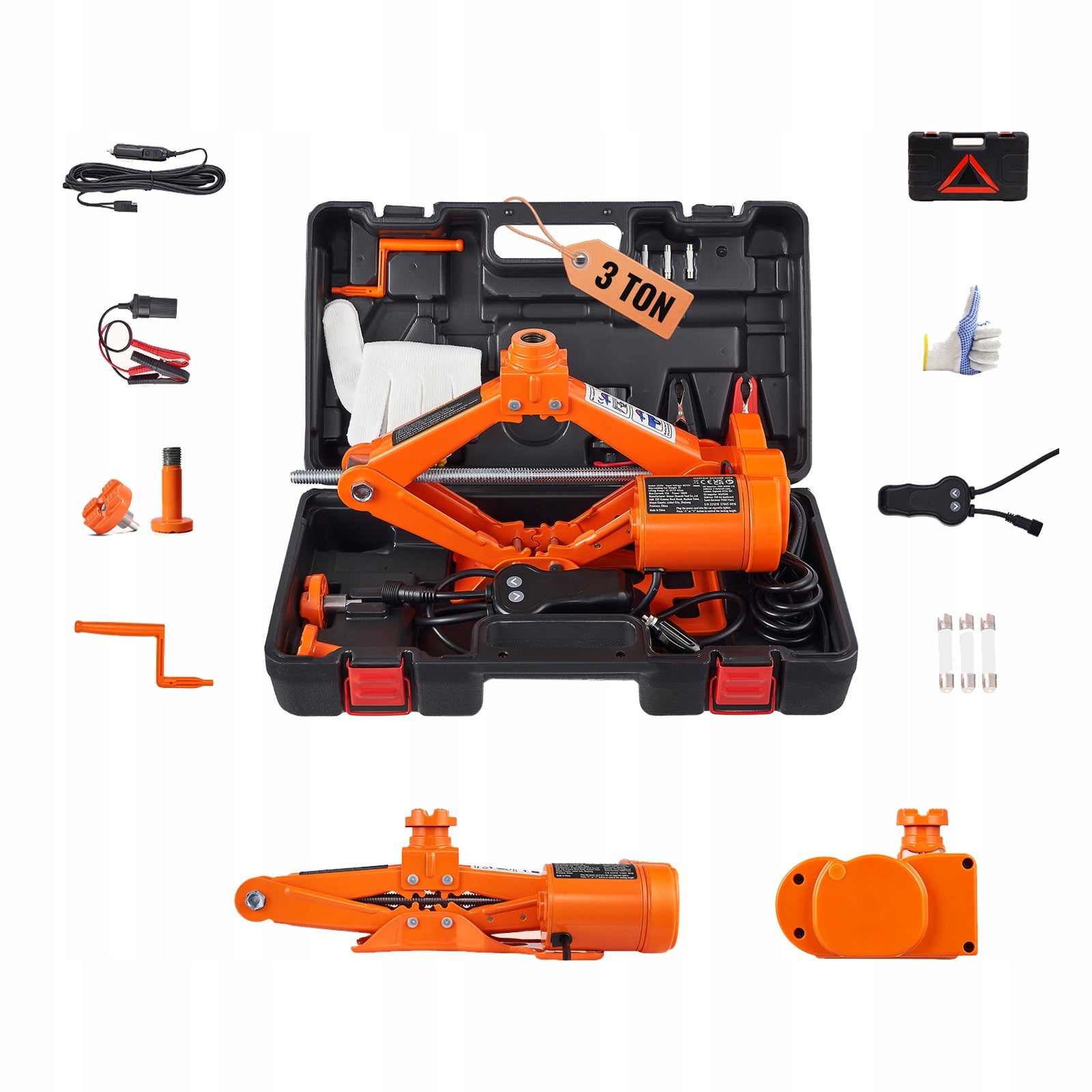 Electric Car Lift 420MM Hand Crank Scissor Lift Minimum lifting height 130 mm